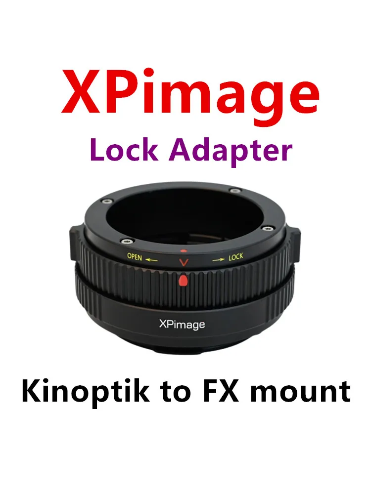 

Kinoptik Cameflex Lens to Fuji FX Camera Adapter Ring is Applicable For X-T5 T40 S100V T30 H2S H2 XPRO3 XPimage Locking adapter