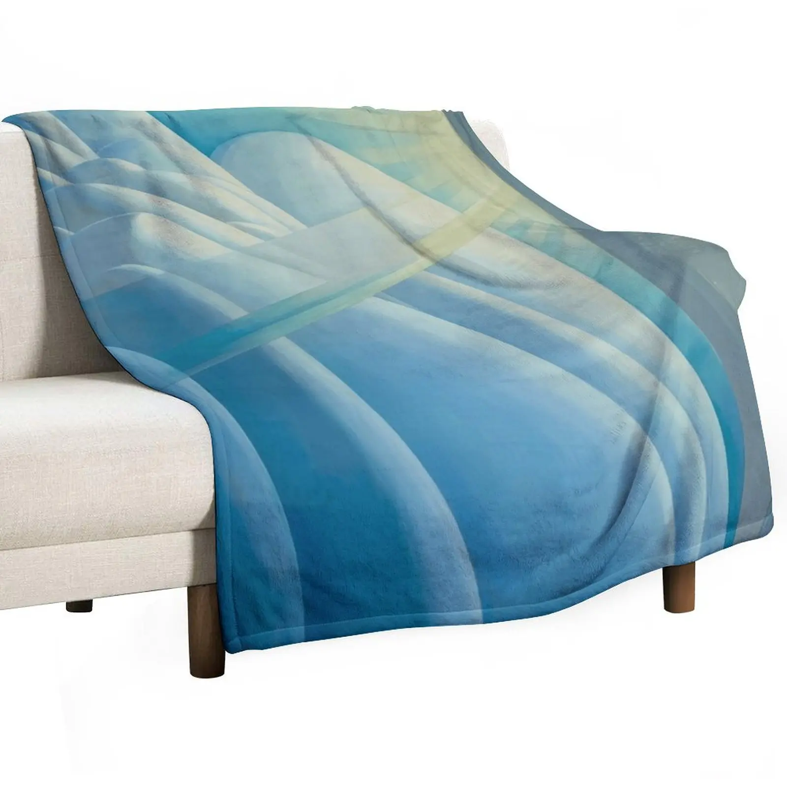 

A Fantasy by Lawren Harris Throw Blanket Tourist Sofa Blankets For Baby For Decorative Sofa Blankets