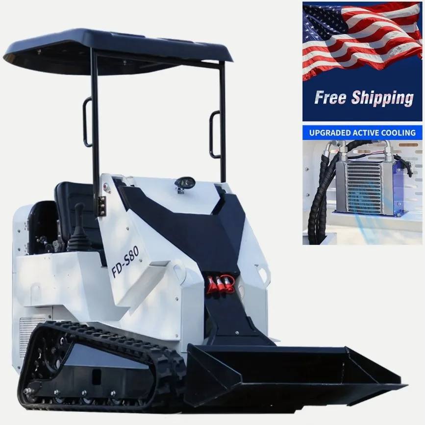 Pagamento completo, non un deposito mini skid steer loader con sistema pilota, caricatore Ride-on