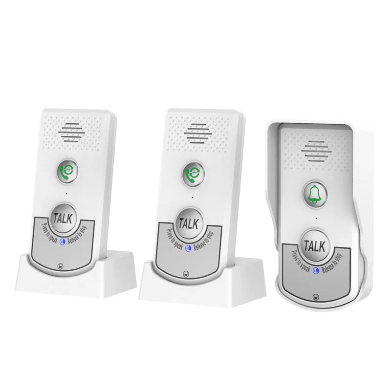 Imagem -03 - Wireless Audio Door Phone Voice Sender Longa Distância Intercom Doorbell 1000m