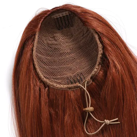 10 best sales भूरे रंग की पोनीटेल विग - №7