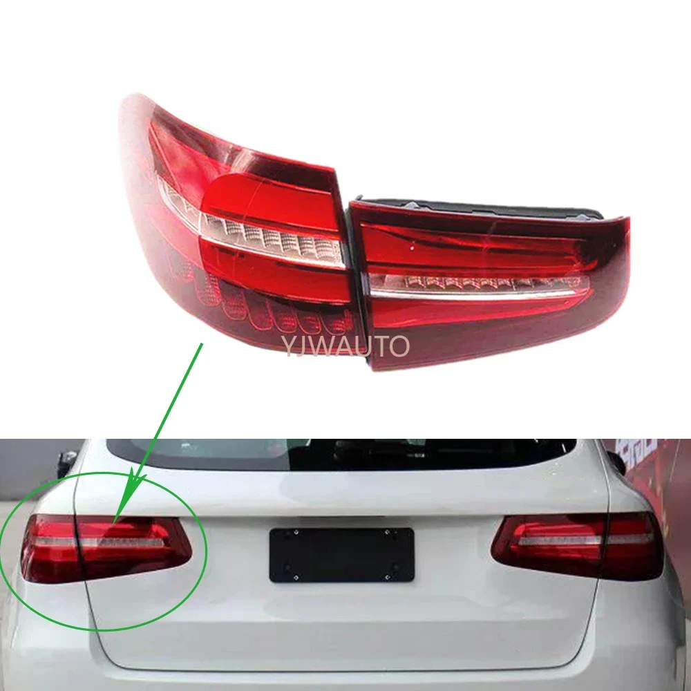

For Benz W253 GLC 2016 2017 2018 2019 Car Taillight Assembly Tail lamp Reverse Park Shell Brake Lamp Rear Turn Signal Light