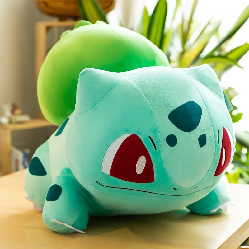 

20cm Original Bulbasaur Plush Kawaii Cartoon Pokemon Plush Dolls Throw Pillow Birthday Gift For Kids Friends Home Decoration