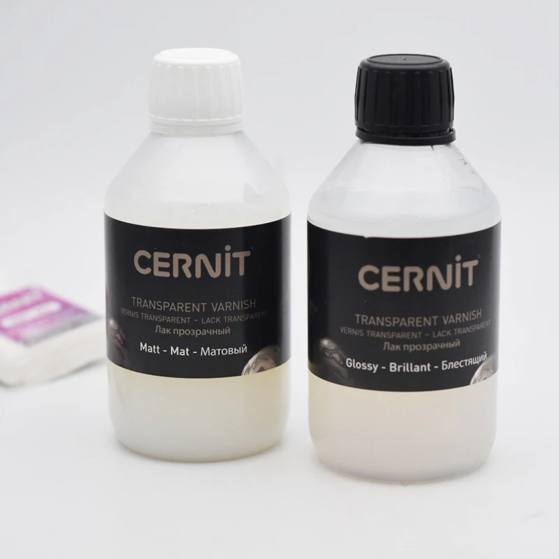 Belgian Cernit Soft Pottery Uses Bright Matte Oil Surface Protectant Seal Layer Hand Model Making