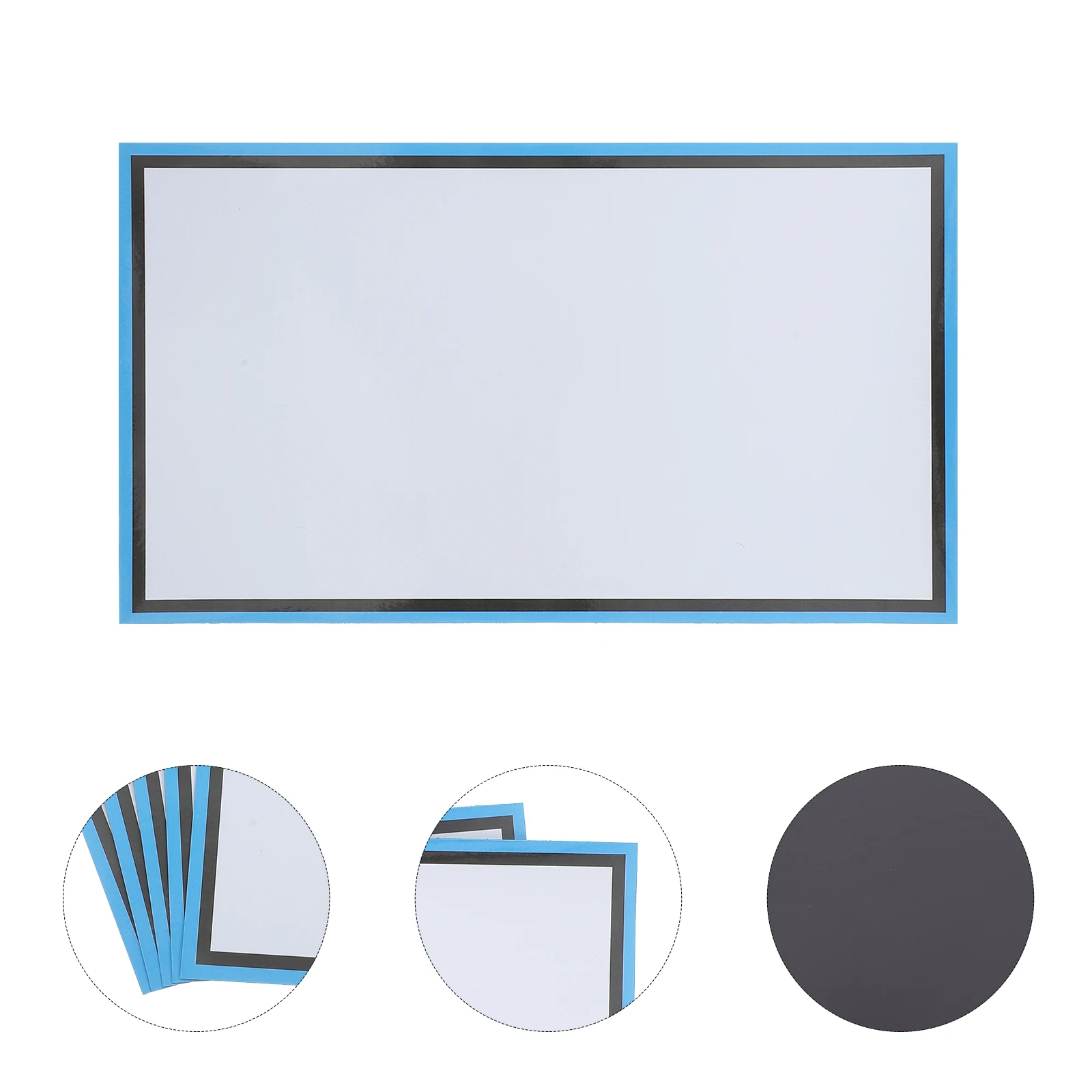 5 Pcs Dry Erase Magnetic Whiteboard Fridge Calendar for Wall Small Eraser Refrigerator