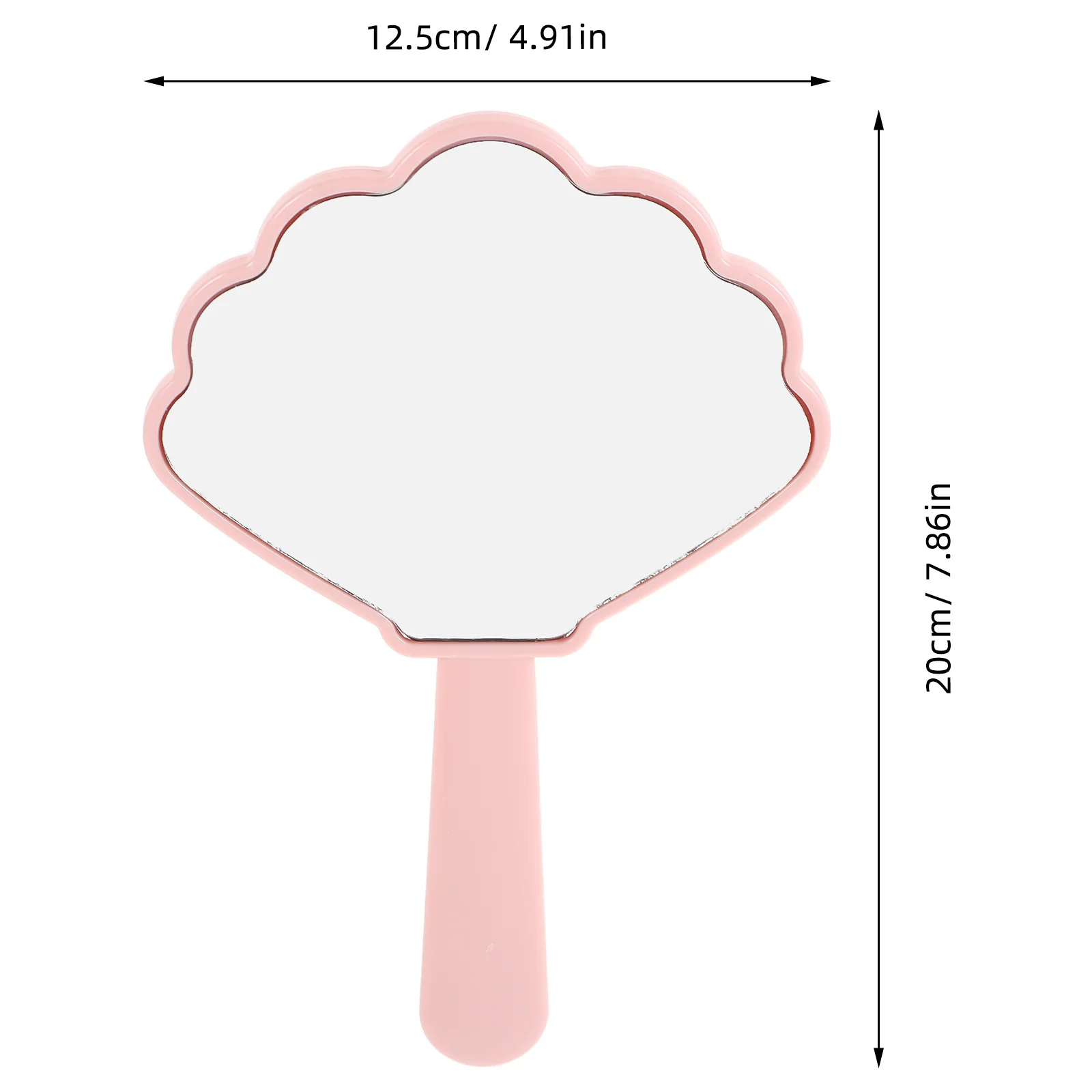กระจกพกพาขนาดเล็กน่ารัก กระจกแต่งหน้าแบบพกพาสำหรับสาวๆ ผู้หญิง กระจกมือถือ กระจกน่ารัก