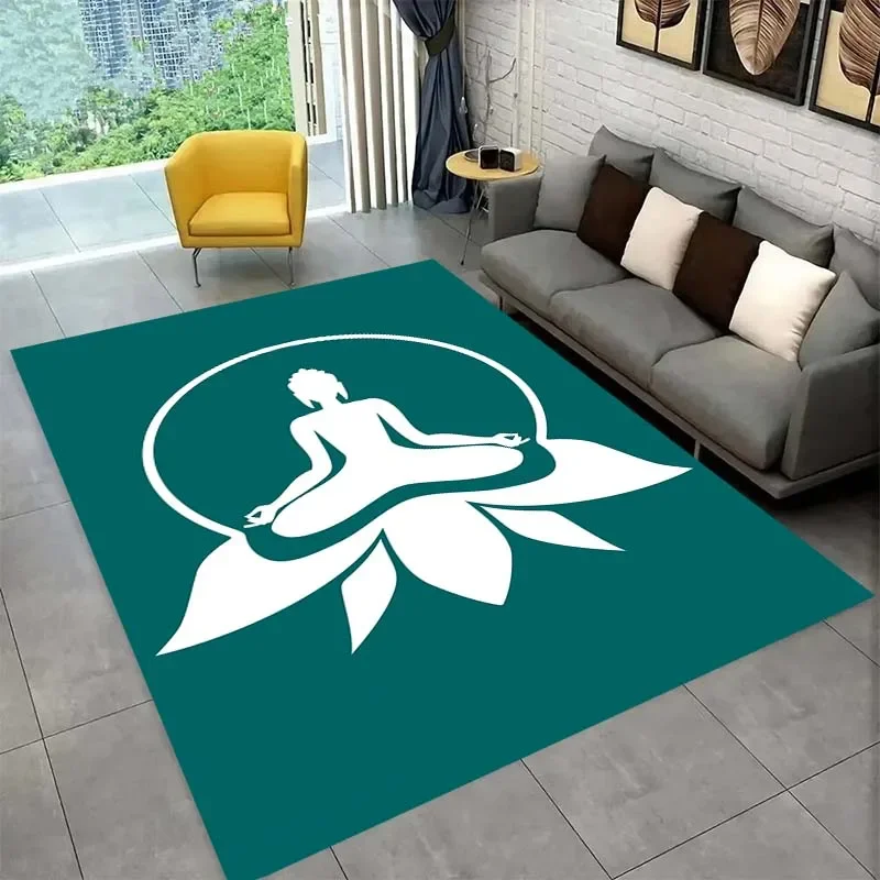 

Цветной ковер для йоги с 3D принтом, ковер для гостиной, спальни, домашнего декора, аксессуары для ванной, кухни, балкона, нескользящий коврик в подарок