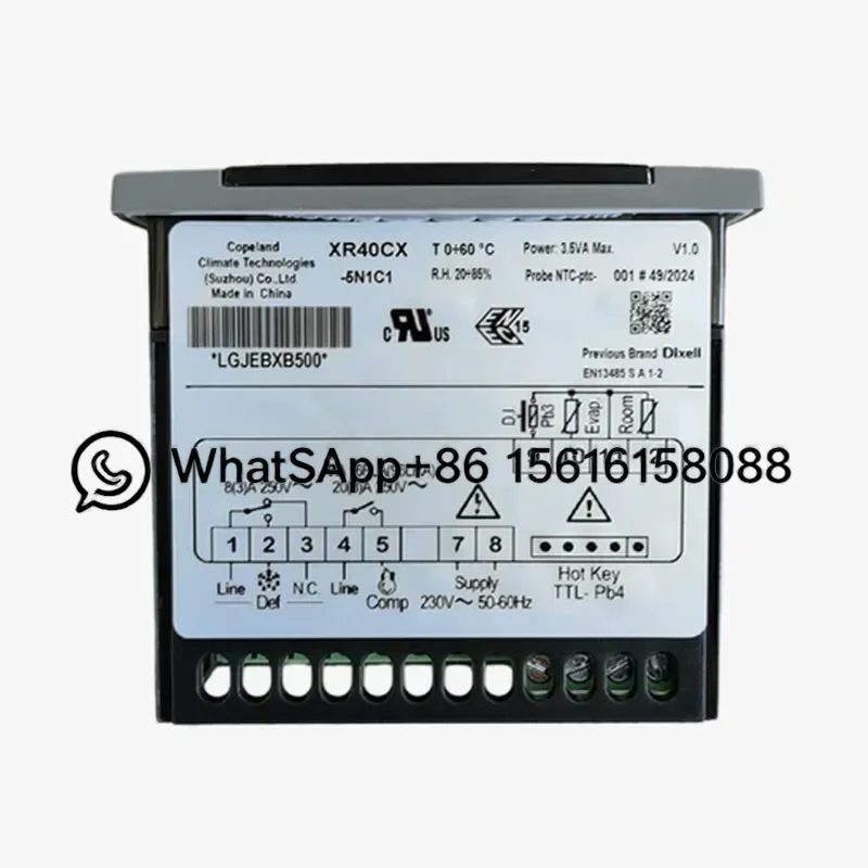 Digital Temperature Controller Thermostat for Refrigeration Freezer Cold Room XR20CX XR30CX XR40CX XR60CX XR70CX Electronic