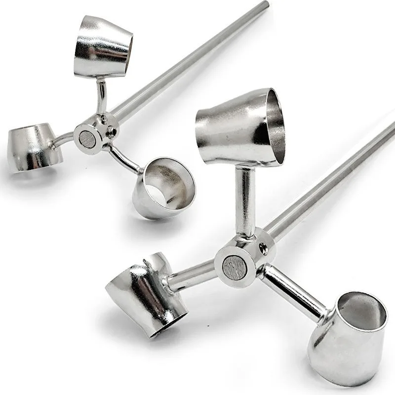 Pneumatic Mixer Impeller Conical Cup Type Stainless Steel Impeller 25/30/35mm Inner Hole Wear Resistant Anti Rust High Strength
