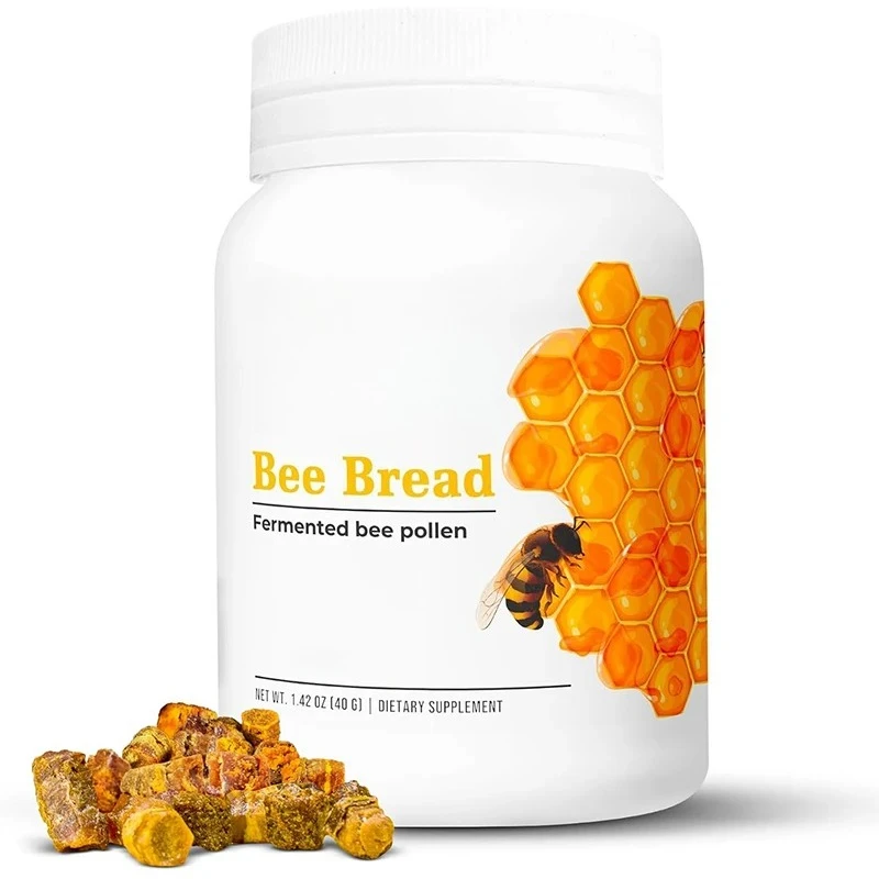 

Natural fermented pollen, multiple vitamins promote health, important proteins, immune support, and energy supplements