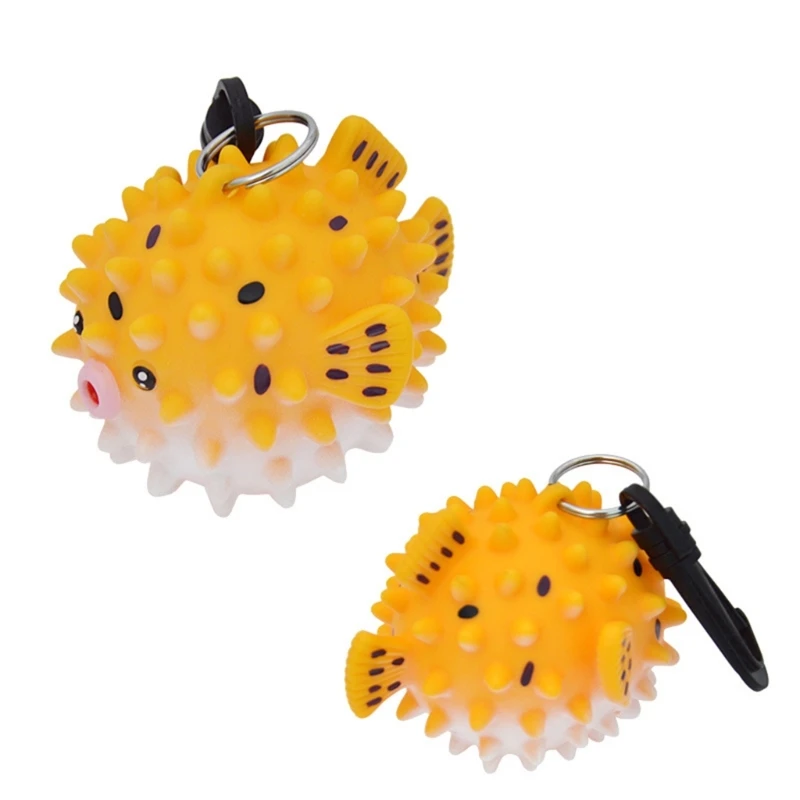 Cartoon Fish Scubas Dives Mouthpiece Dustproof Cover Second Stage Dives Regulator Cover Regulator Holder With Clip Drop Shipping