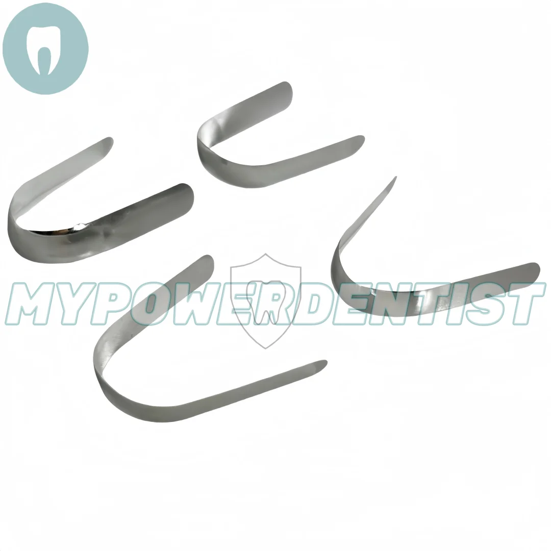 2Box(60Pcs) Dental Premolars Tofflemire Matrix Band Contoured Matrices New Width 5.0mm 6.3mm