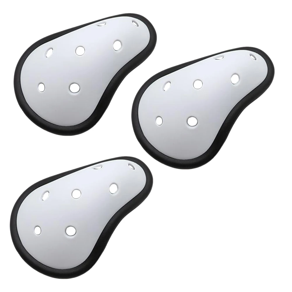 

3Pcs Crotch Football Male Cup Guard Sports Boxing Seven-hole Pad Breathable Underwear Seven-Hole Pad Mens Cup Shorts