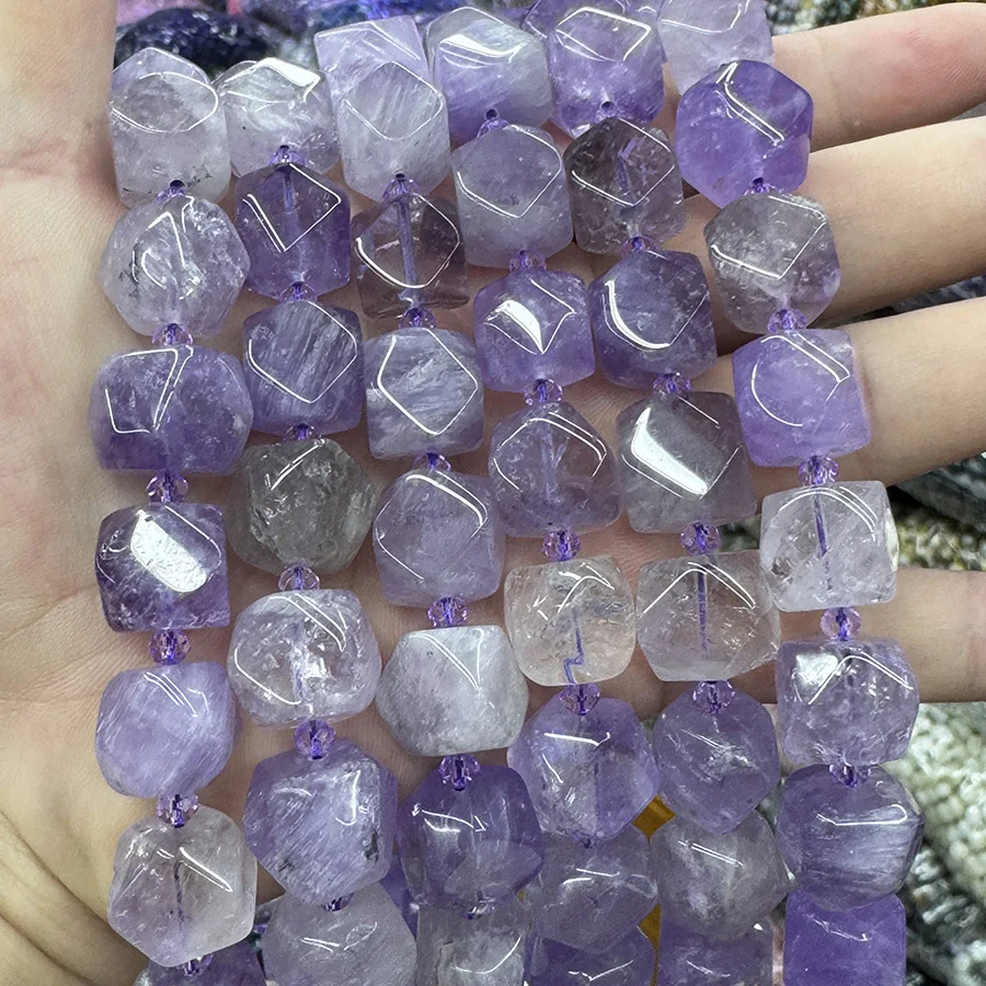 natural-light-amethyst-crystal-sugar-cube-handmade-lrregula-faceted-loose-spacer-for-jewelry-making-diy-necklace-bracelet-15''