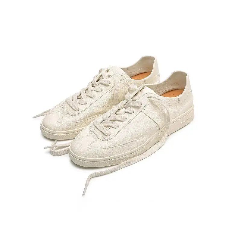 حذاء رياضي صيفي كاجوال من الجلد oes ex Commuter متعدد الاستخدامات، إصدار الطالب، كعب مسطح عصري قابل للتنفس، مقدمة مستديرة