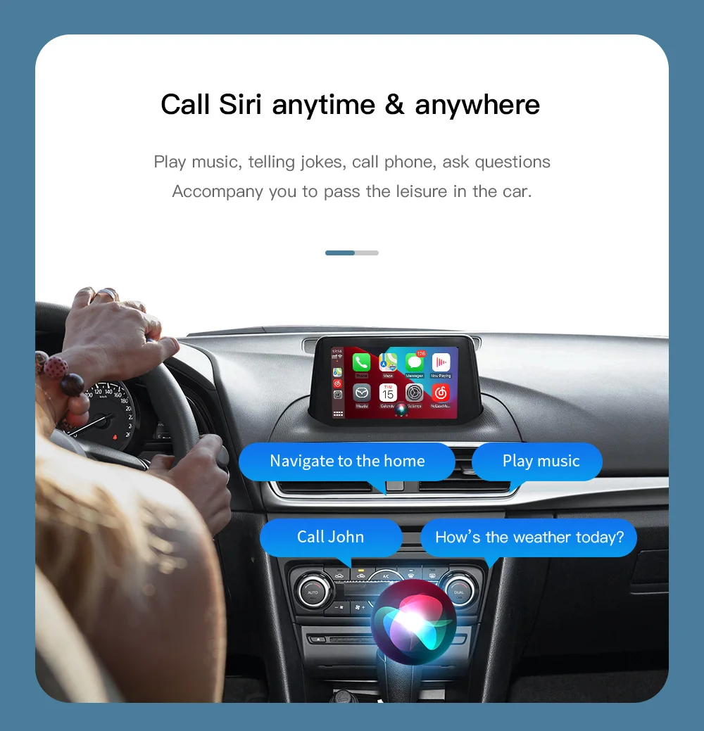ANYFAR For Mazda Retrofit Kit Wired CarPlay Android Auto USB Adapter Hub OEM For Mazda 2 3 6 CX30 CX5 CX8 CX9 MX5 TK78669U0C image 5