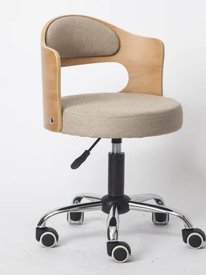 

Solid wood lifting manicure chair household modern simple ins manicure table manicure swivel chair high stool