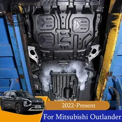 Car Motor Molding Chassis Mud Fedner Cover For Mitsubishi Outlander 2022 2023 Engine Splash Shield Guard Mudguard Accessories