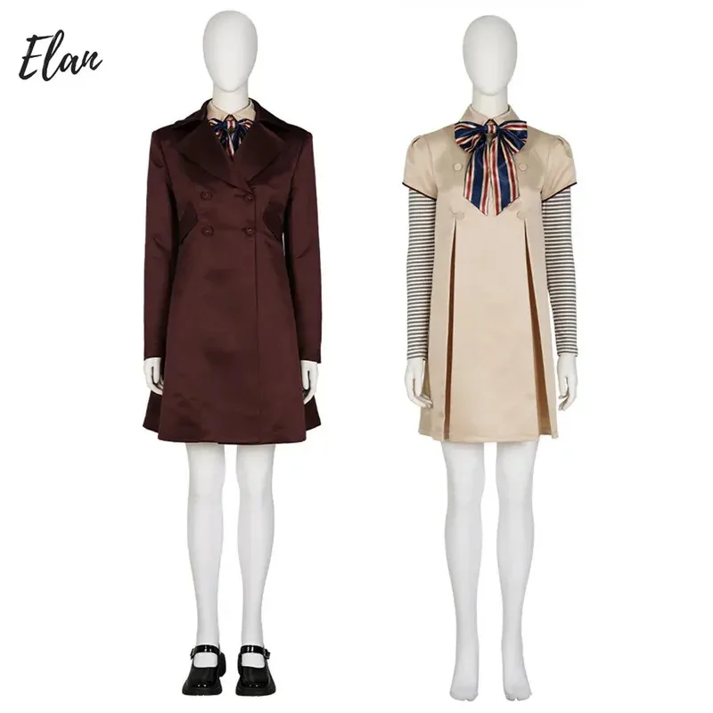 Маскировка M3GAN, пальто для косплея, полный комплект и индивидуальные товары продаются, костюм M3GAN Megan Dress ty'4