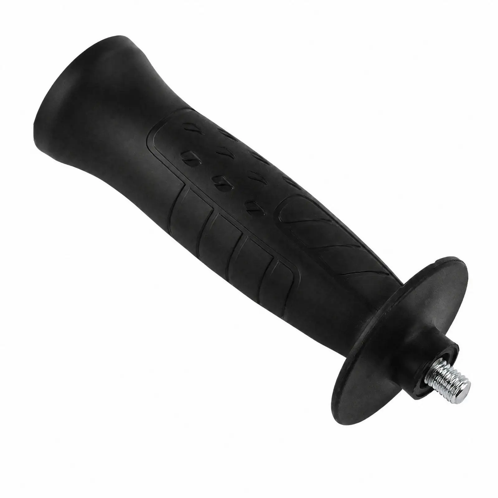 Plastic Angle Grinder Handle with Cylindrical Grip and Circular Shield for Polisher Two Handed Operation Tool Upkeep