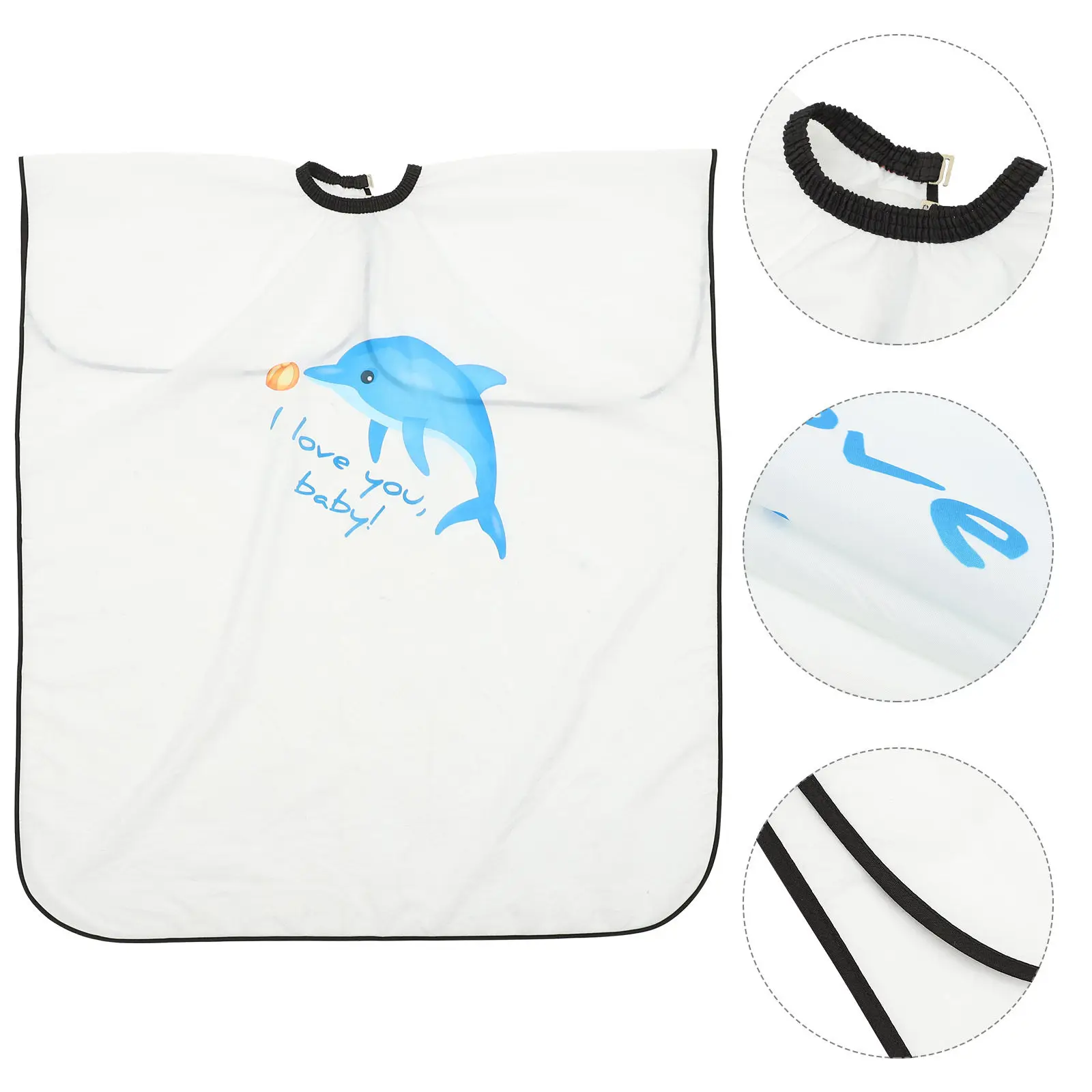 

Детская накидка для стрижки премиум-класса, износостойкая, без рукавов, с регулируемой горловиной, для салона и домашнего использования, очаровательная, для парикмахерских работ