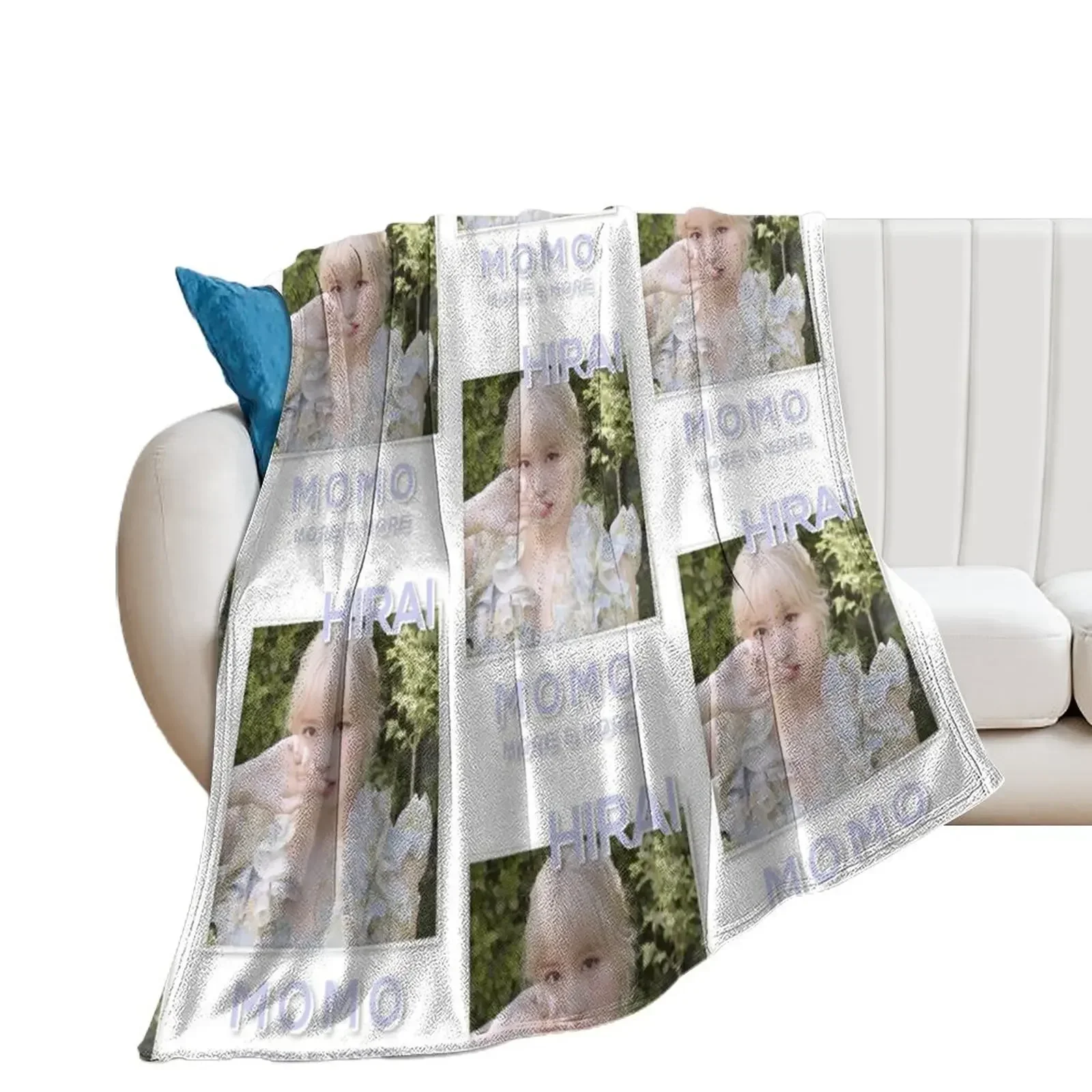 

Twice - Momo Throw Blanket warm winter Hair Giant Sofa decorative Blankets