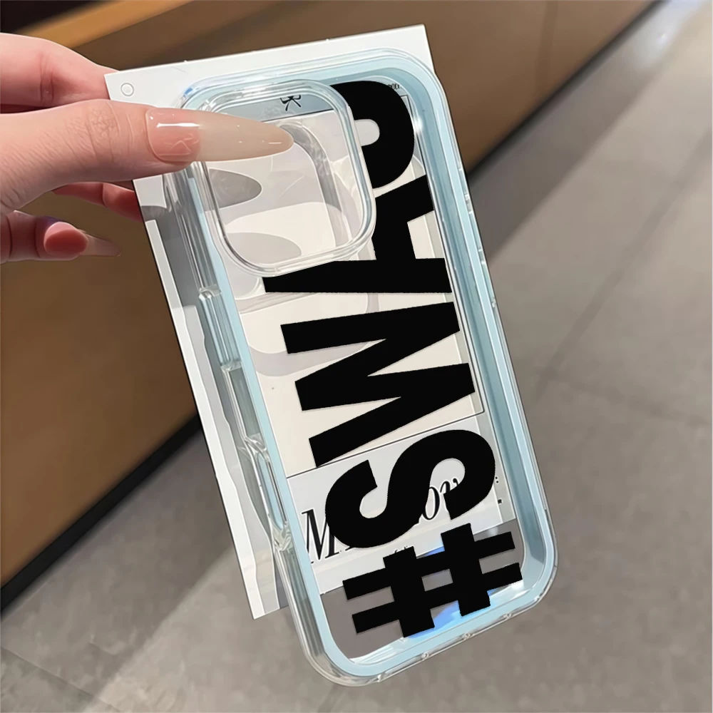 Ausgefallener, kräftiger Text mit SWAG Handyhülle für Galaxy A57 A37 A55 A54 A36 A35 5G S25 S24 S23 S22 Plus S26 S25 S24 Ultra FE Weiche Hülle – Detail 2