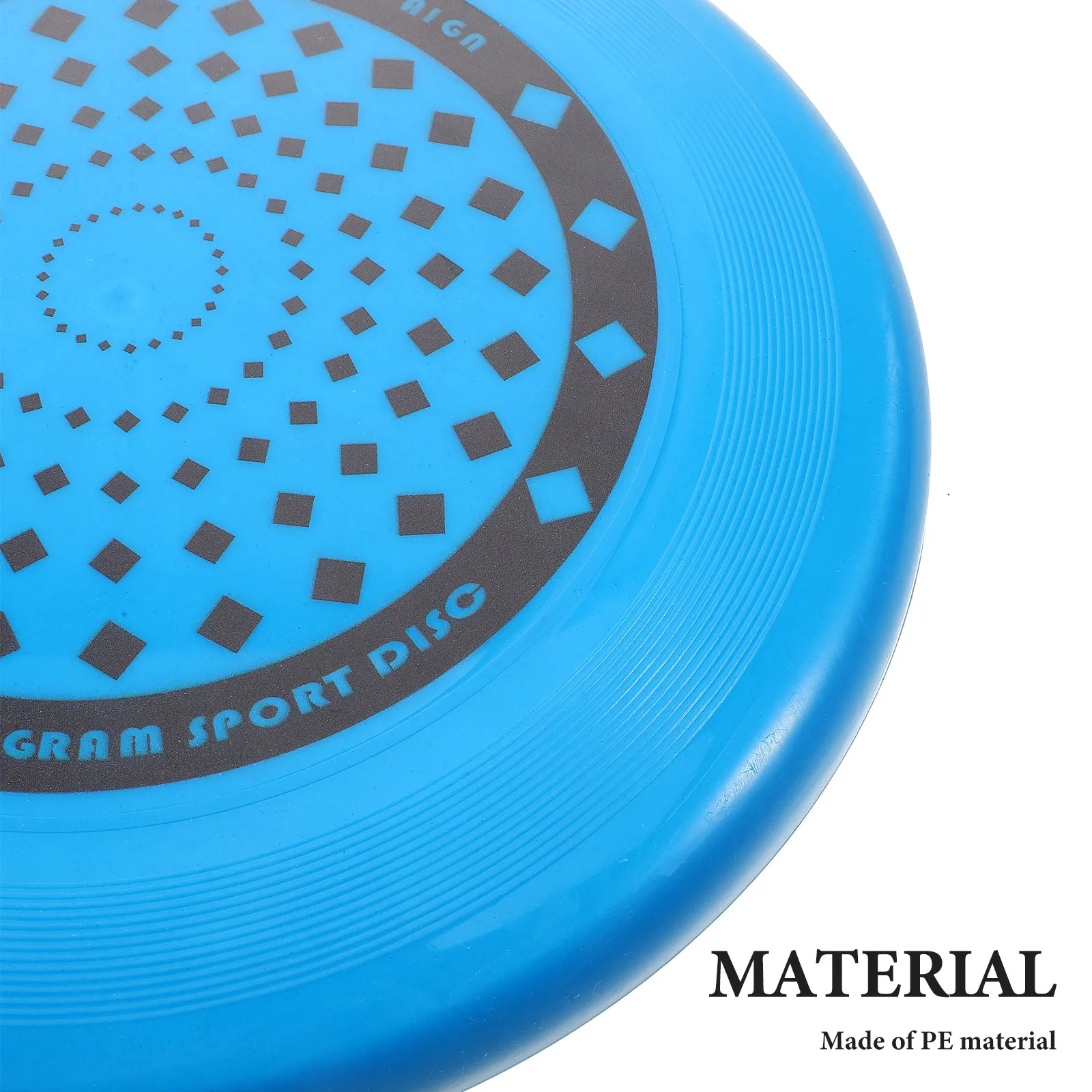 Pe Saucer 175G for Adult Flying Disc Sports Aerodynamic Design Accurate Flight Outdoor Beach Park Backyard Competitive Disc Set
