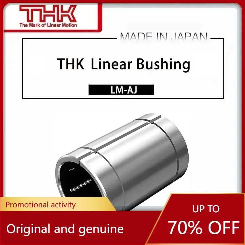 Original New THK linear bushing  LM LM25 LM25-AJ LM25AJ linear bearing