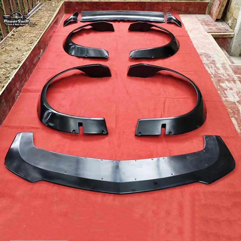

Suitable for Car Accessories Dodge Challenger LB Late Model Resin Fiber Body Kit (Spoiler, Front and Rear Wheel Arches)