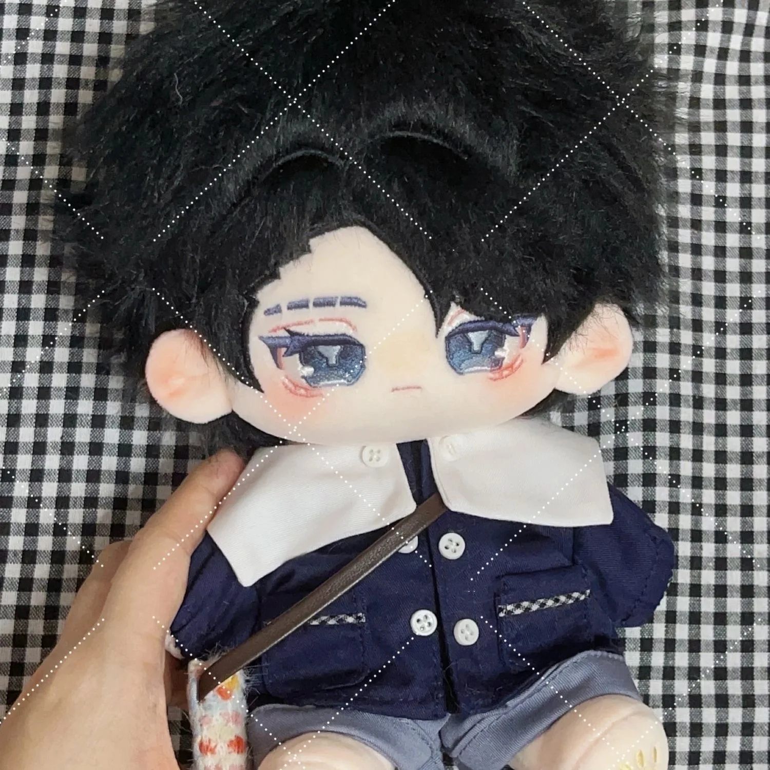 20 سنتيمتر أنيمي الهوية الخامس ايسوب كارل سمات وسيم تأثيري لينة القطن الجسم فستان Kawaii التميمة هدية