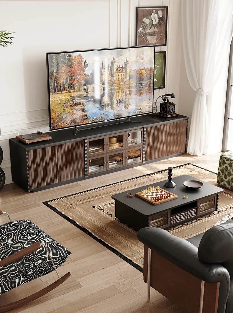 Lounge Clear Tv Table Decoration Beauty Wooden Room Decor Cute Large Size Tv Stands Rectangle Muebles Para Tv Unique Furnitur