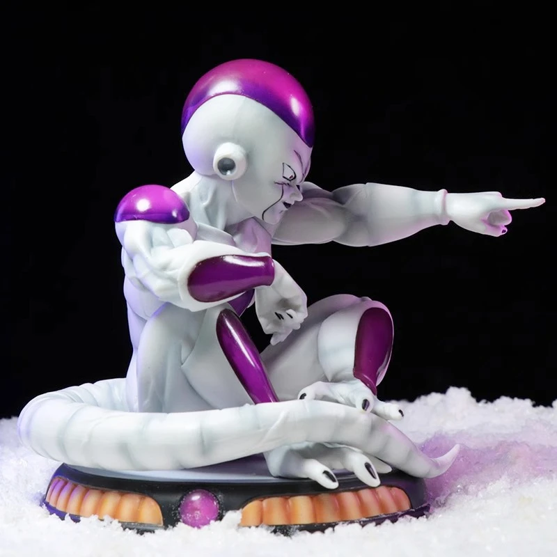 13CM Anime Dragon Ball Z Action Figures Frieza With Base Figurine PVC Model Toys For Children Adult Collection Christmas Gifts