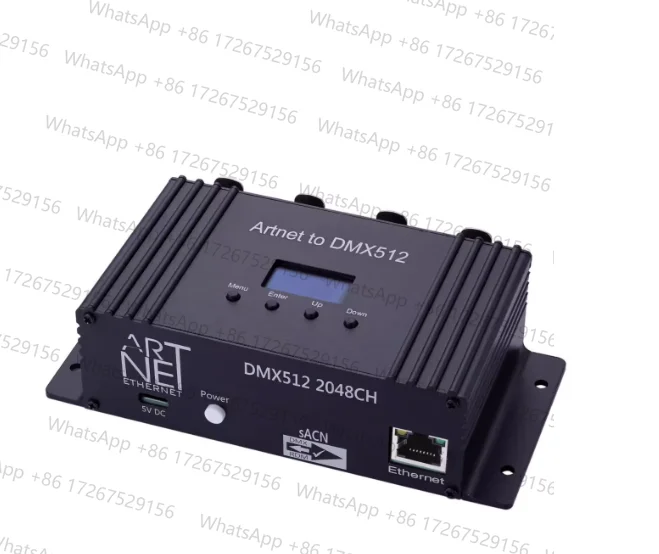Unveil the Power of ArtNet: 4 Universe, 2048 ch Directional Lighting DMX Ethernet Controller