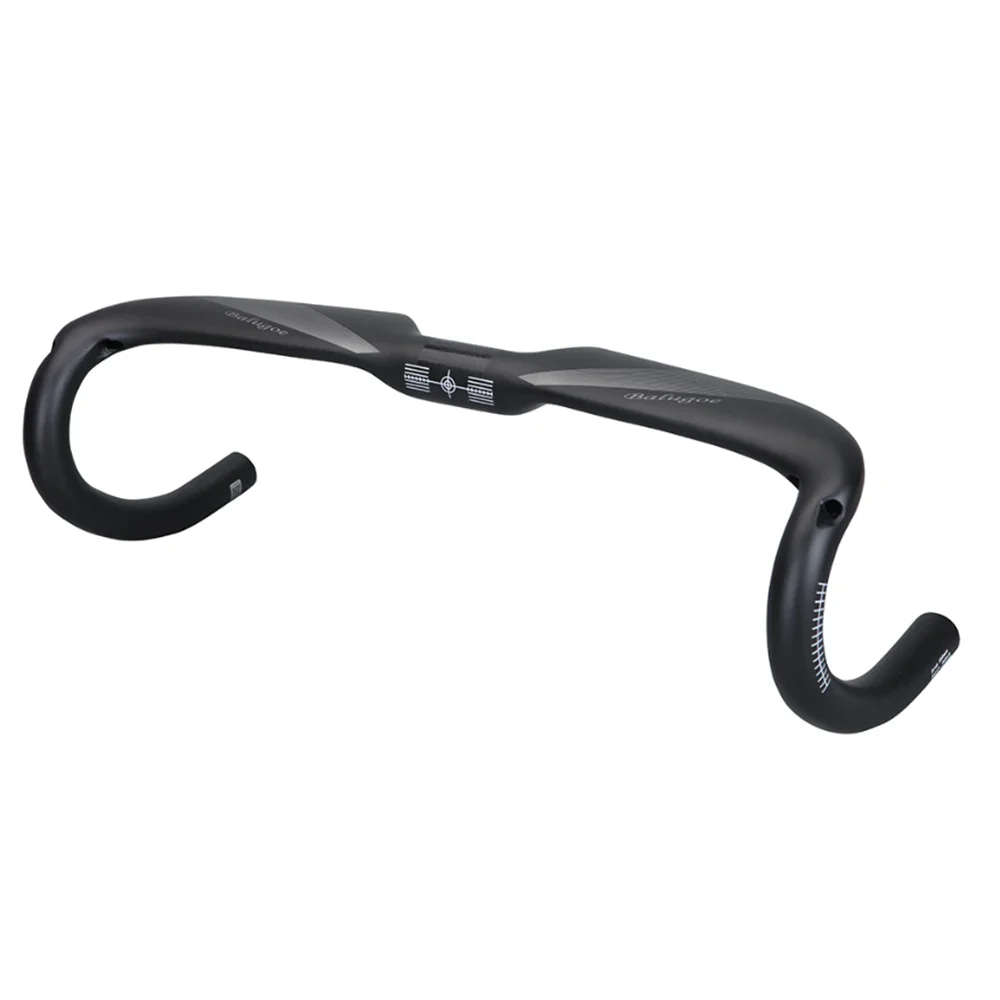 

BALUGOE Carbon Fiber Mountain Road Bike Triathlon Handlebar 3K Bright 31.8MM Shock-Absorbing And Comfortable Riding Accessories