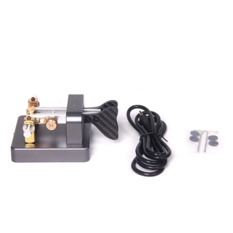 Electric key Automatic key Radio hand key, shortwave radio Morse code 3.5MM plug