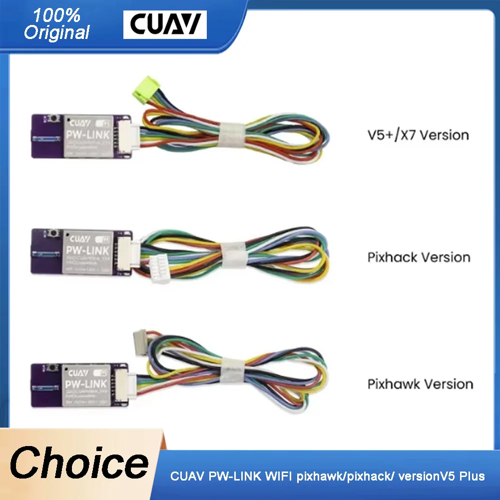 CUAV PW-LINK WiFi Telemetry Module for PIX Flight Controller, Internal Antenna Wireless Ground Station Connection