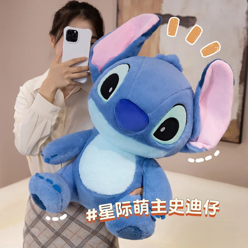 

Плюшевые куклы Disney с рисунком синей стежки, аниме-игрушки Лило и Стич, Peluche Stich, плюшевые игрушки, рождественские подарки для детей