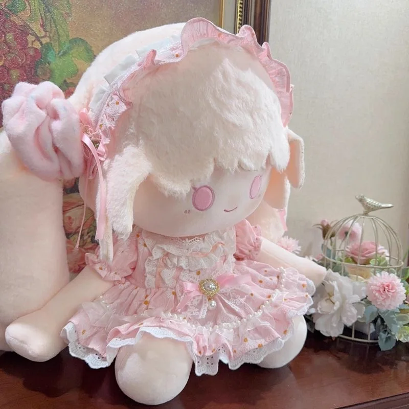 20CM 면 인형 드레스 미니 스커트 10CM 15CM 40CM 면 인형 옷, 50-55cm 리본 인형 옷 무료 배송