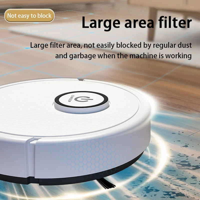 3-in-1 Intelligent Robot Vacuum Cleaner 6000Pa Strong Suction Sweep Mop Charge USB Laser Navigation Pet Hair Hard Floor 2026 New view 2
