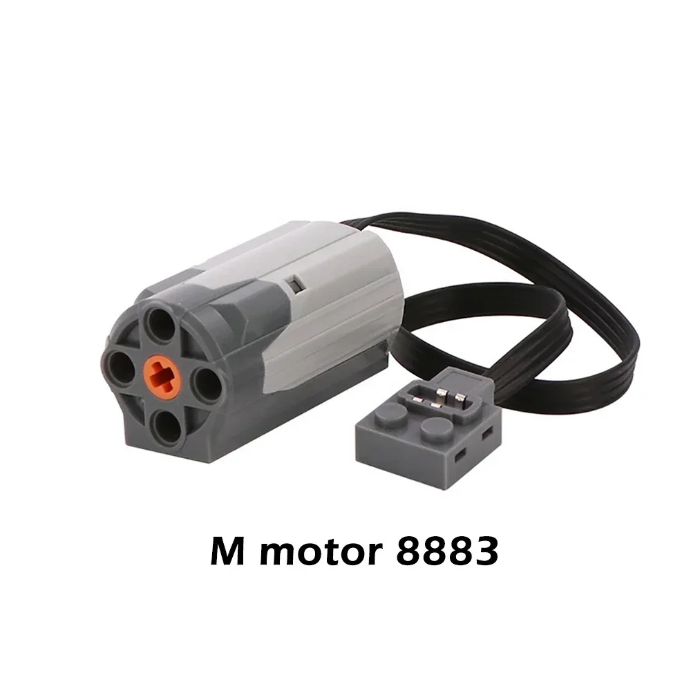 MOC Power Functies Servo Treinmotor Accubak Schakelaar Licht IR Afstandsbediening Ontvanger Technische onderdelen Set Bouwstenen