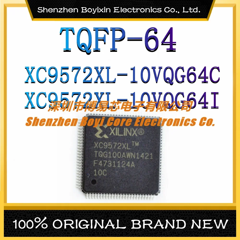 XC9572XL-10VQG64C XC9572XL-10VQG64I Package: TQFP-64 New Original Genuine