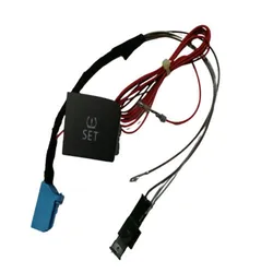 For VW Passat B6 CC TPMS Tire Pressure Monitor Switch Button+Cable wiring harness 3C0 927 121 D 3C0927121