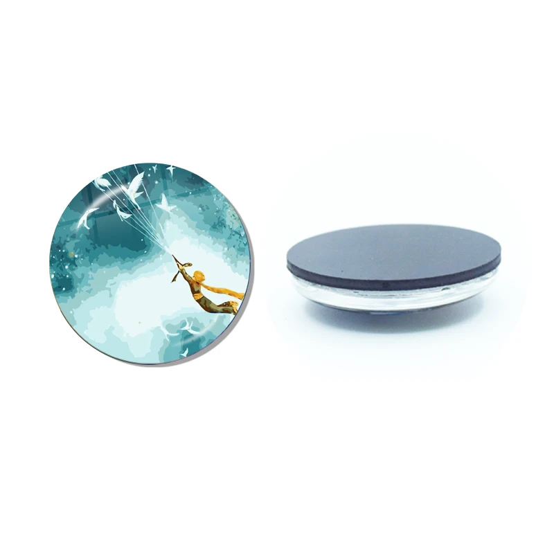 Le Petit Prince The Little Prince Magnet Fridge Stickers Decoration Home Refrigerator Decor Glass Dome Crystal Souvenir