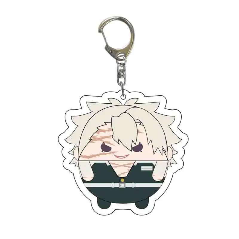 Anime Demon Slayer Tokitou Muichirou	Cosplay Fatty Lucency Pendant Keychain  Ambitus