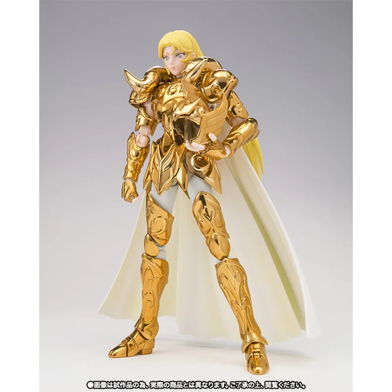 Original Bandai Saint Seiya Cloth Myth EX ARIES MU Original Color Edition Metal PVC In Stock Anime Action Figures Model Toys