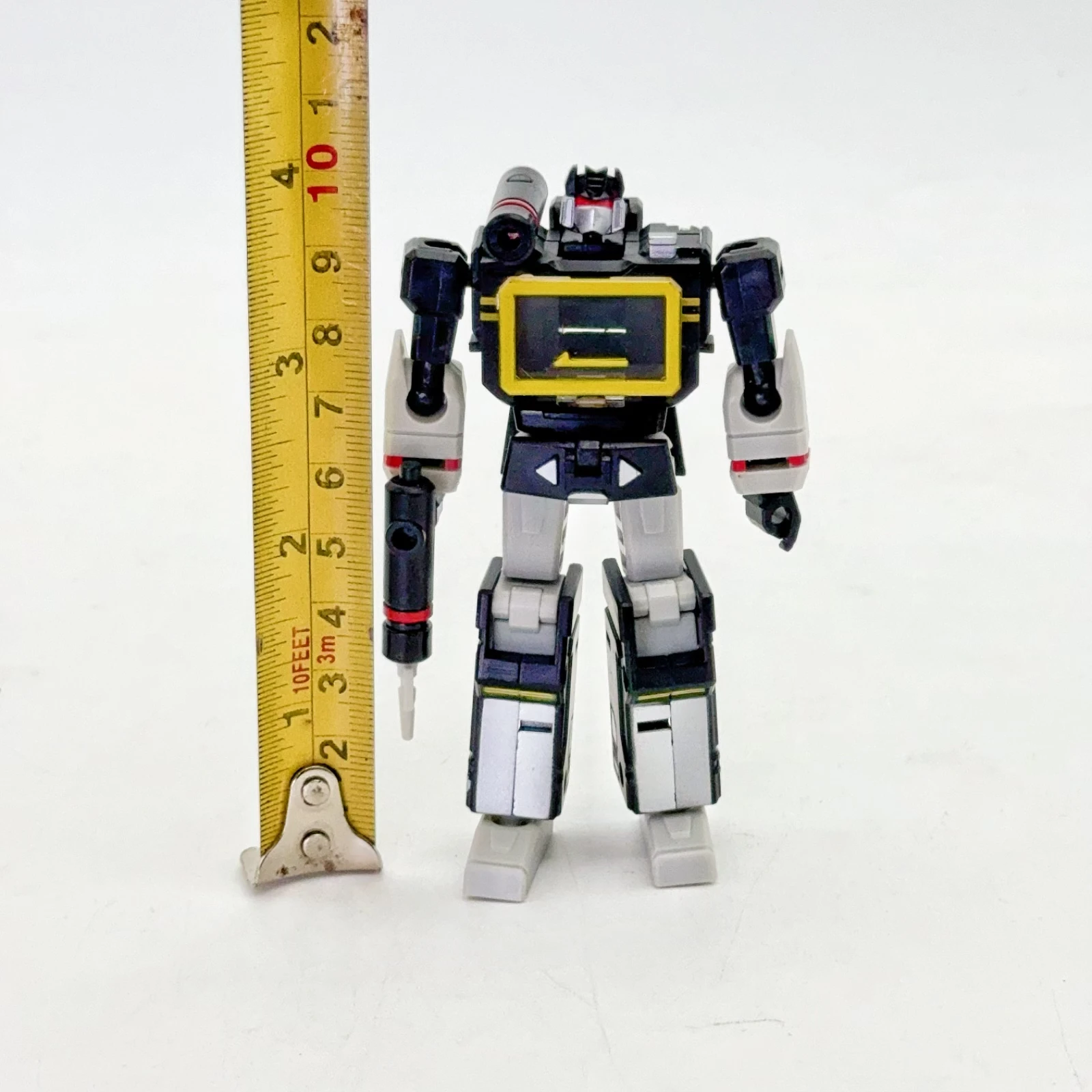 Auf lager PT-04 schwarz soundwave pt04b transformation band g1 mini pocket war ko dx9 action figur roboter spielzeug weihnachts kinder geschenk