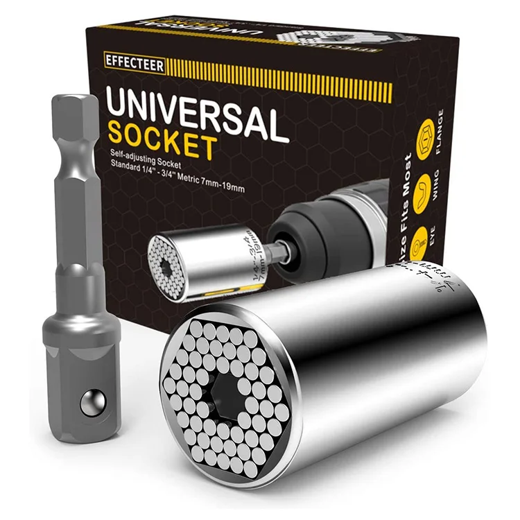 

Multi-function Ratchet Grip Spanner Torque Universal Socket Wrench High Quality T-Type Spark Plug Tool Multi Hand Tools OEM