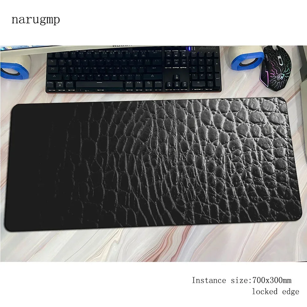 Black Abstract mouse pad gamer Xxl mousepad 70x30cm rubber desk mat Colourful gaming accessories pc keyboard mats oversized