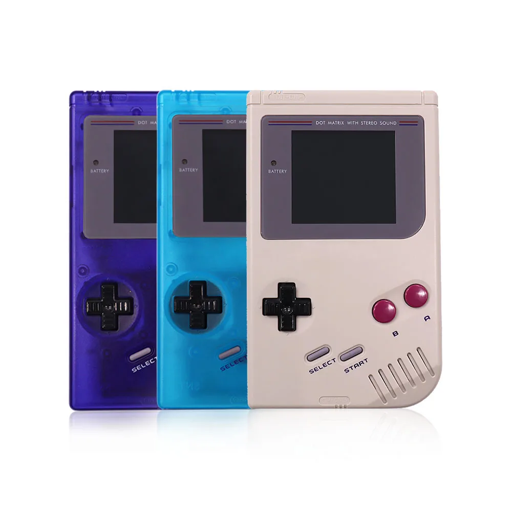 Gbo Shell Behuizing Vervangende Reparatie Case Cover Voor Gameboy Classic Console Met Knoppen Schroevendraaiers